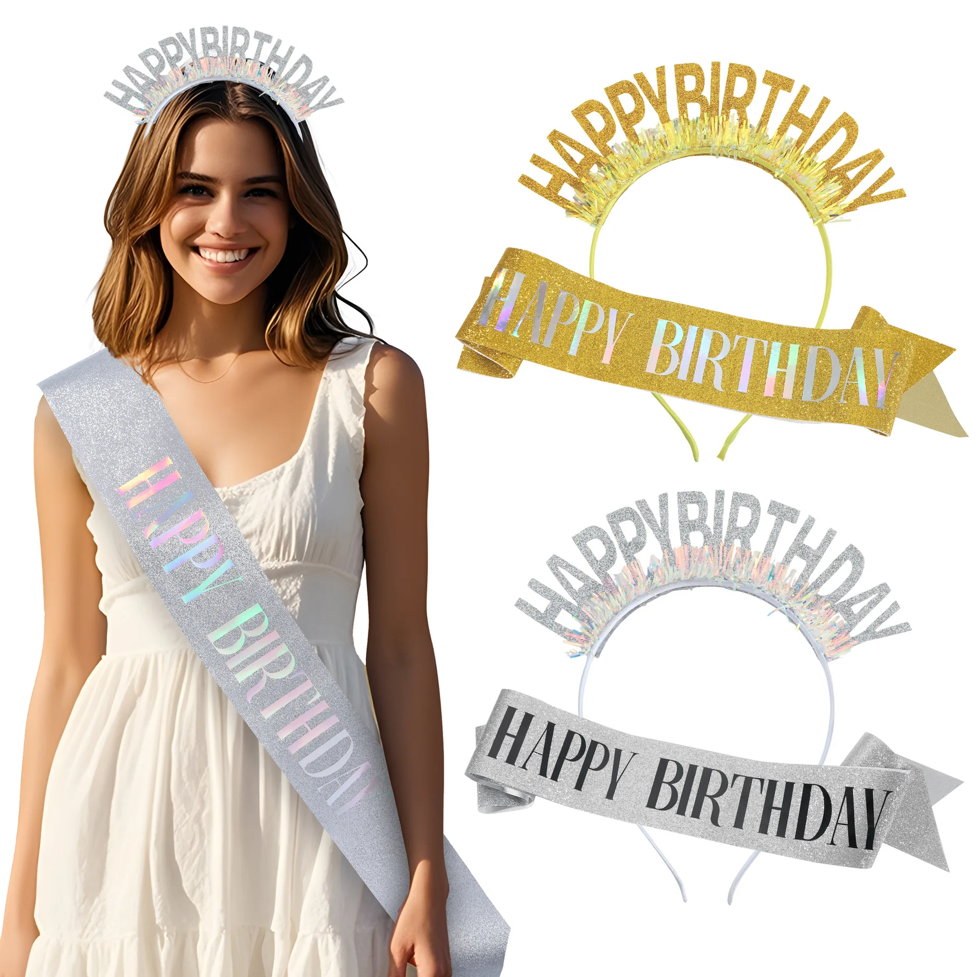 Supply Event - Birthday party headwear and etiquette belt