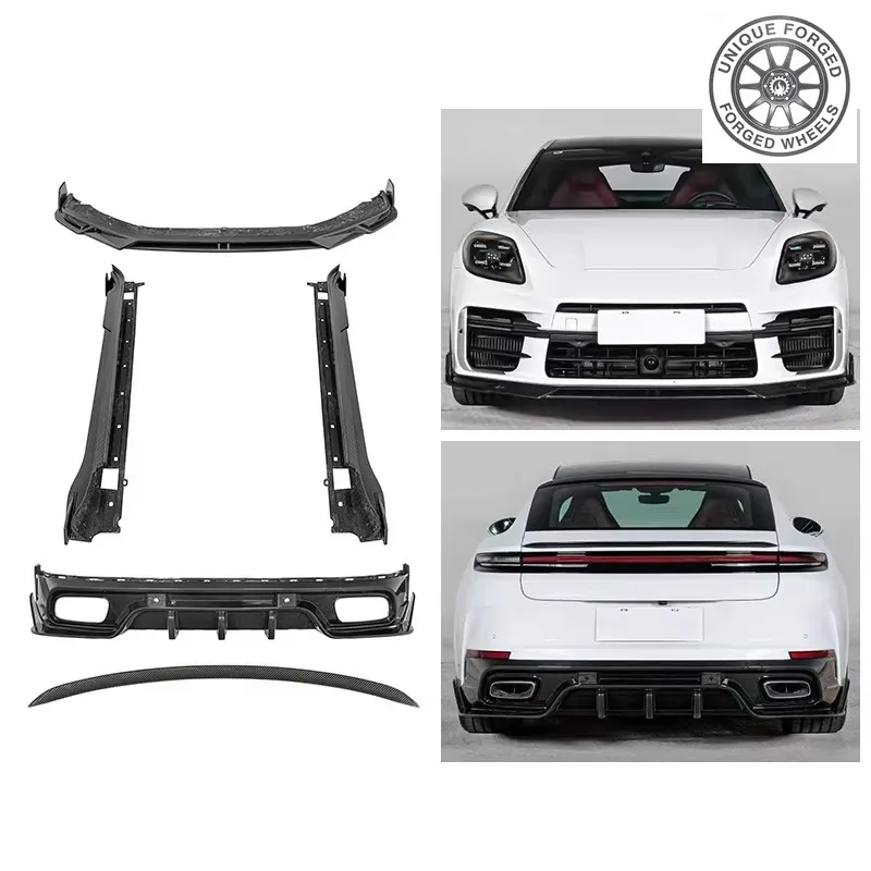 26 Style 2024-2025 Car Upgrade KDA Carbon Fiber Bumper Front Rear Lip Fender Side Skirt Rear Spoiler New Condition Fit For For