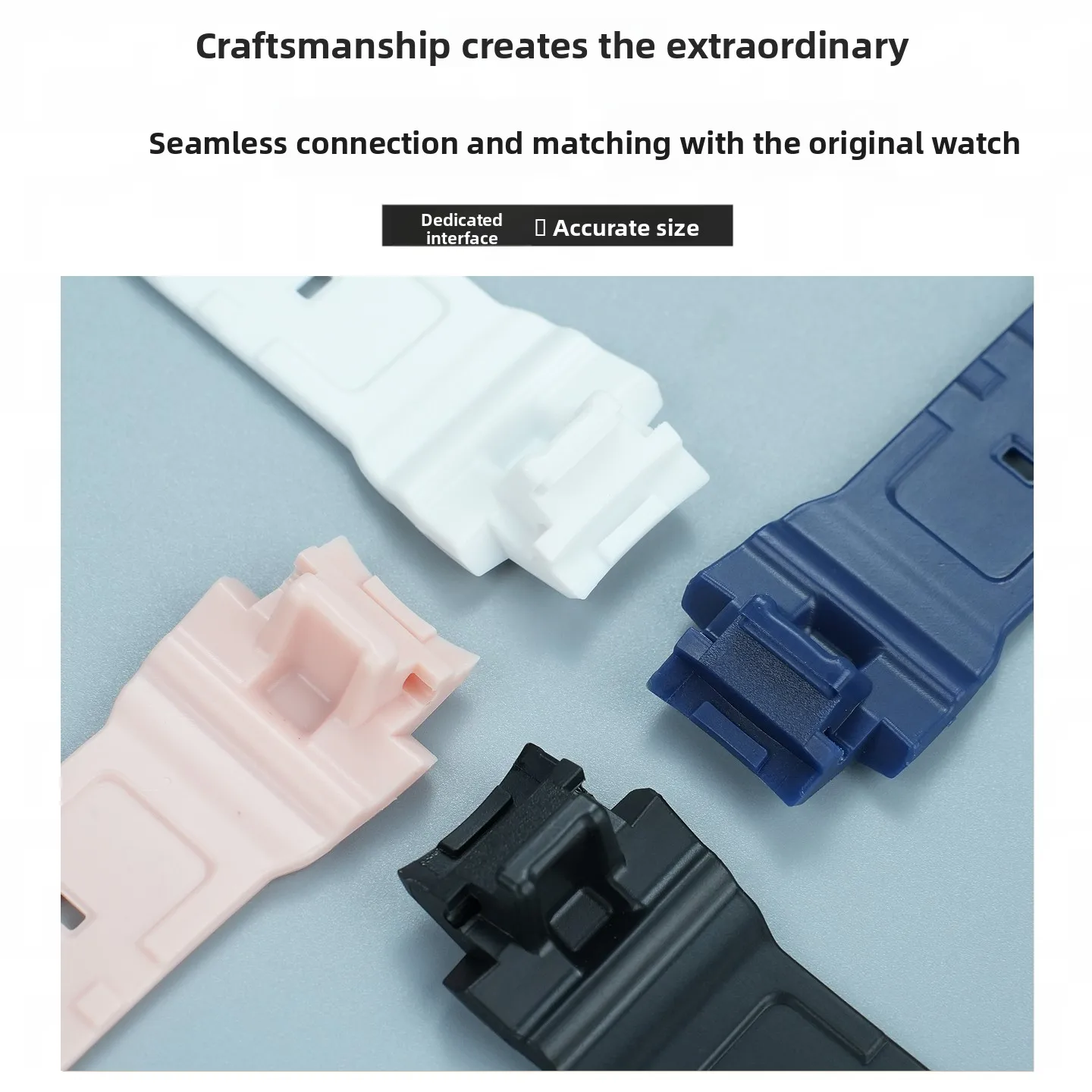 Pour Casio BGA-230 BGA-2300 bracelet en résine de Silicone série BABY-G bracelet de montre pour femme Sport étanche en caoutchouc accessoires de remplacement