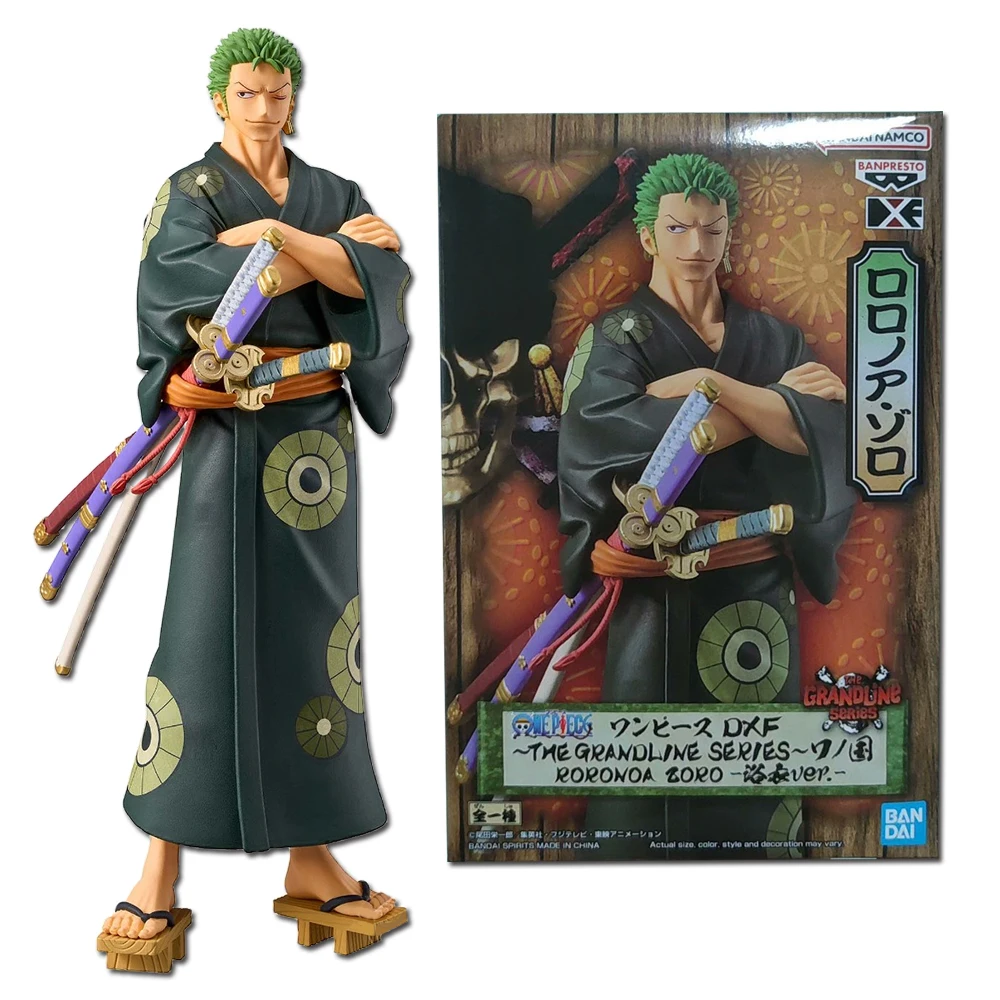 

Anime One Piece DXF Figure Wanno Country 17cm Vinsmoke Sanji Roronoa Zoro Model Toy Decoration Collection Children Birthday Gift