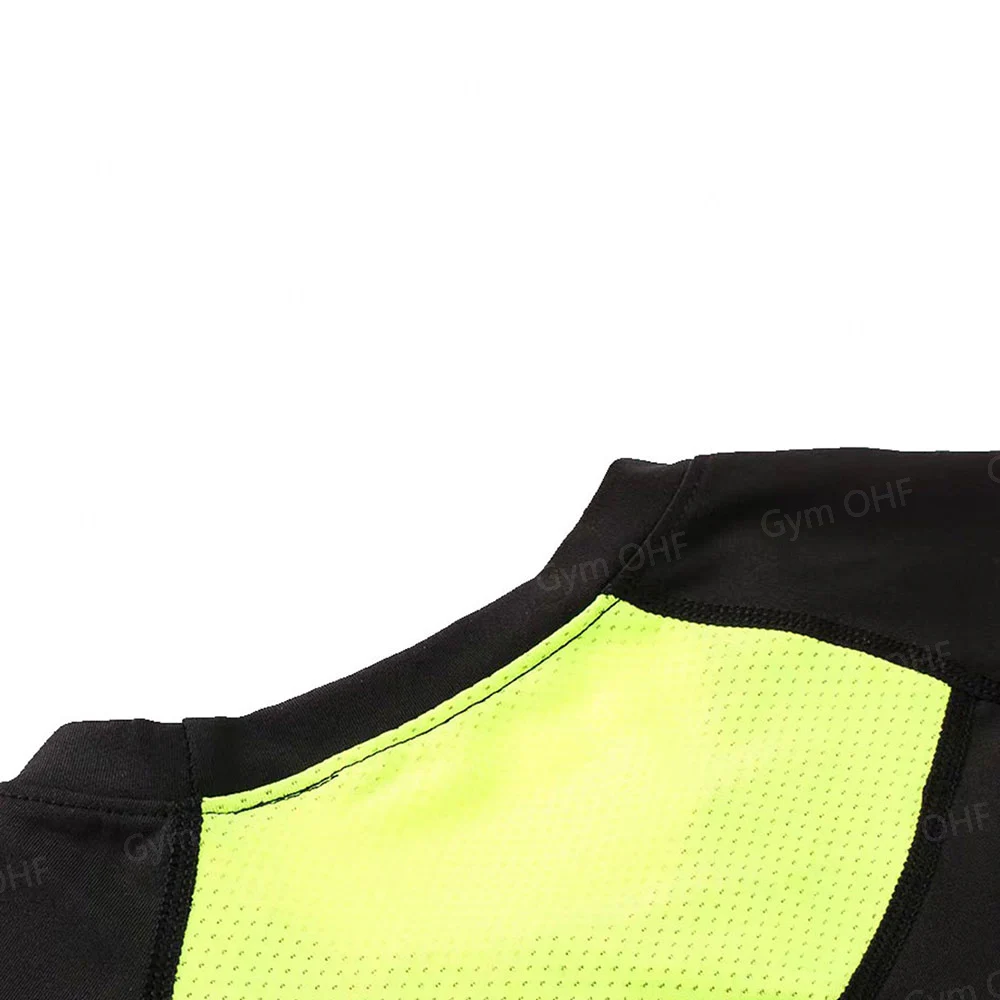 Spinne Kompression Shirt Herren Rashguard Fitness Für Männer Gym Sport T-Shirt Laufen Sweatshirt Outdoor Bergsteigen Training – Detail 13