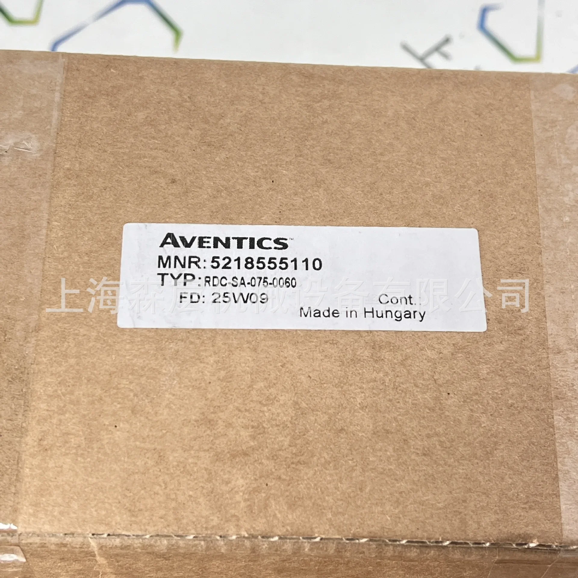 2026 AVENTICS Diaphragm And Piston Cylinders 5218555110 Shanghai Senlayer Special Spot