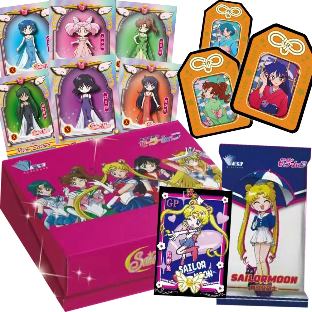 

Sailor Moon Collection Cards for Children Unique Exotic Charm Anime Magical Girl Tsukino Usagi Visual Arts Cards Festival Gifts