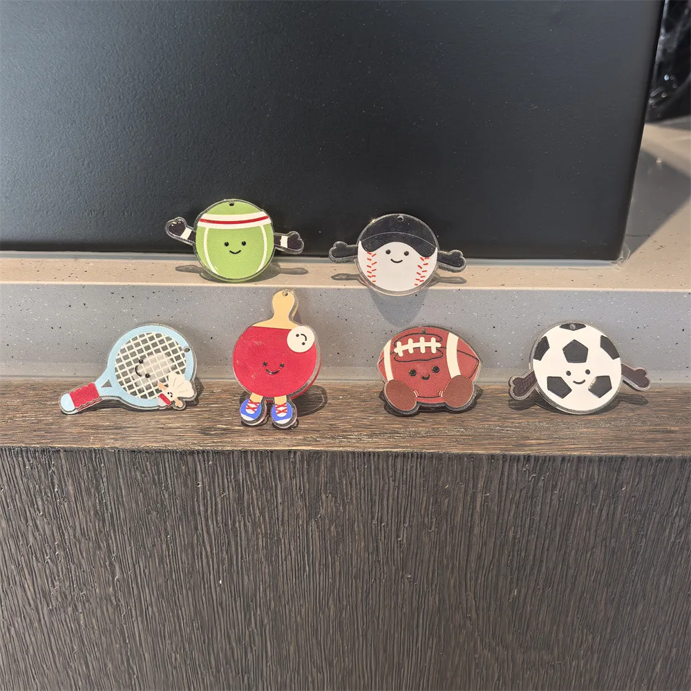 Shoe Charm Buckle Kids Sneaker Cartoon Tennis Baseball Chic Woven Rope Multicolor Lightweight Durable Accessory