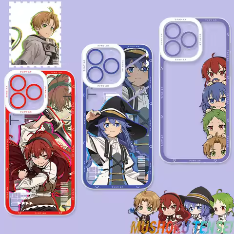 Comic Mushoku Tensei Phone Case For Samsung Galaxy S25 Ultra S24 S22 S23 S21 Plus FE A56 A36 A26 5G A16 A06 4G Note 20 Cover