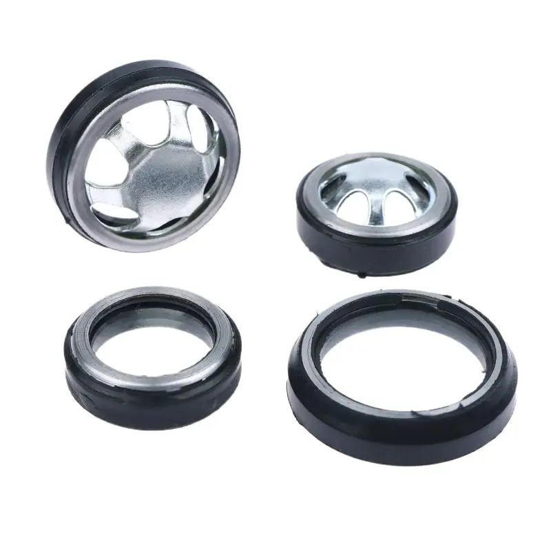 (YY)2Pcs 2025 New Motorcycle Oil Mirror Observation Port Engines Oil Window Oil Level View Sight Glass Gauge for 80cc 125cc