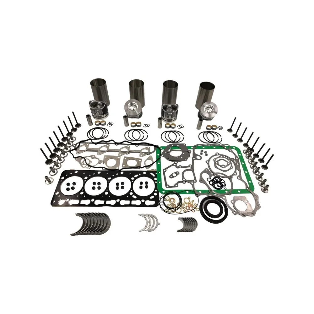 V1505 V1505T Overhaul Rebuild Kit For Kubota Engine Bobcat W Valves