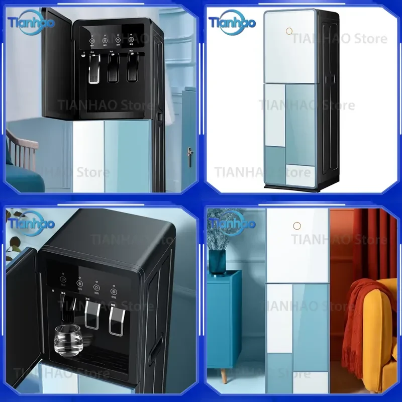 Water Dispenser Machine for Hot and Cold Automatic Drink Bottom Mounted Household Treatment Appliances for Home