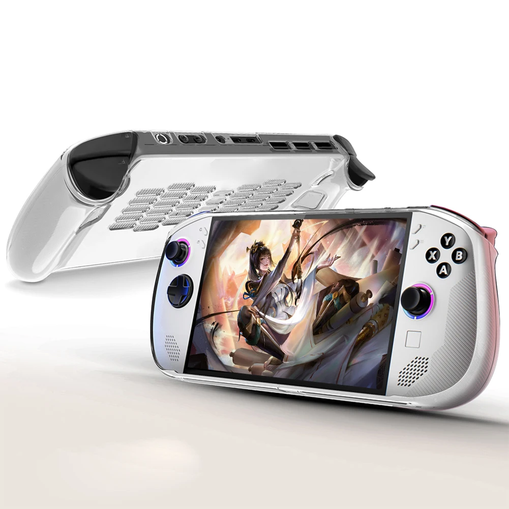 Capa tpu para lenovo legion go s handhled console à prova de choque macio tpu capa anti-risco manga protetora acessórios de jogos