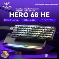 New AULA HERO 68HE/ULTRA INSTOCK Magnetic Switch Gaming Keyboard&Mouse&Kits E-sport Custom Mechanical Wired Keyboard Accessories