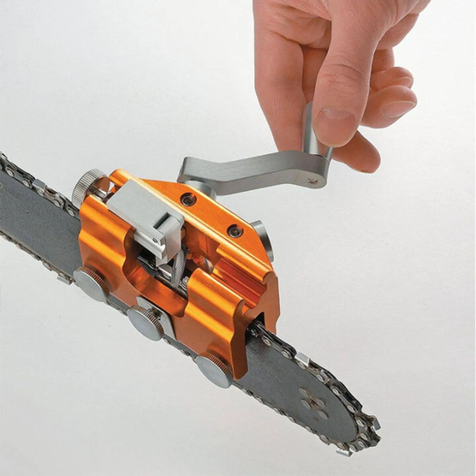 Chainsaw Chain Clamp Grinding Tool Cordless Chainsaw Grinding Tool Portable Chain Grinder for Workshop