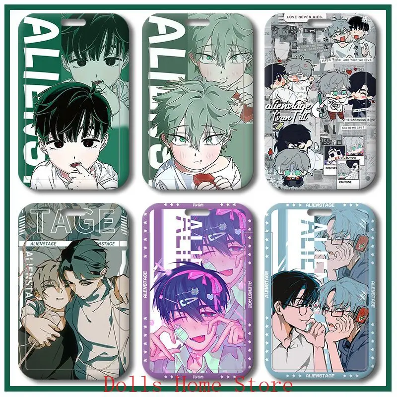 

Sets Anime Game Alien Stage ivan till Illustration Business Retractable Credit Card Holders Bank ID Holders Bus Card Cover Cases