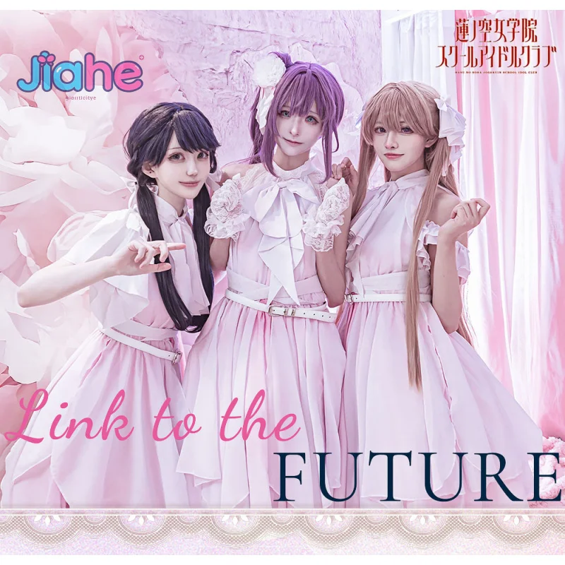 

Link to the FUTURE Otomune Kozue Fujishima Megumi Miki Sayaka Rurino Osawa Cosplay Costume Halloween Women Elegant Dress Uniform