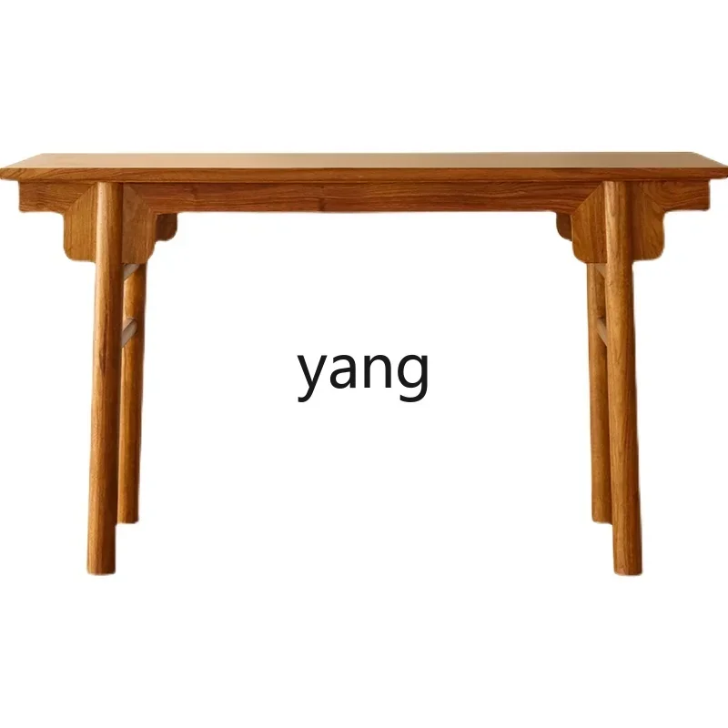 

LTT Decoration New Chinese Style Rosewood Solid Wood Porch a Long Narrow Table Ming Style Middle Hall Small a Long Narrow Table