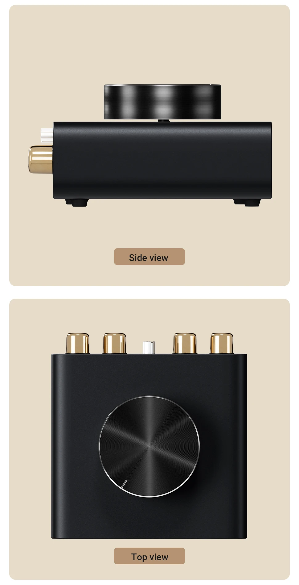  NEOHIPO TP10 Plattenspieler-Vorverstärker Phono-Vorverstärker Mini-Vorverstärker für Plattenspieler RCA/3,5-mm-Ausgang Geräuscharmer Kopfhörer-Vorverstärker – Detail 10