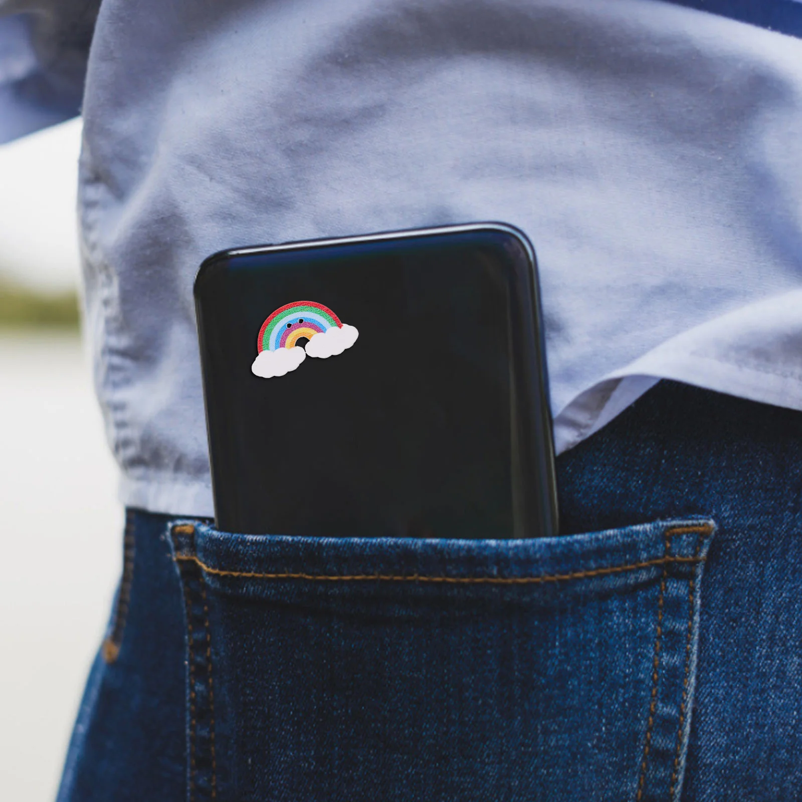 

150Pcs Rainbow Wood Slices Colorful DIY Craft Chips Smooth Wooden Decorations Handicraft Accessories Creative Wood Chip for DIY