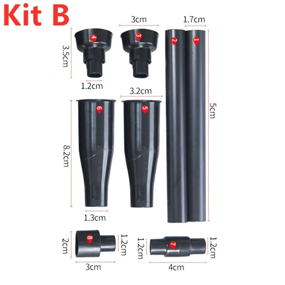 For Garden Pond Fountain Nozzle Set Plastic 1/2-inch 3/4-inch with Height Adjustment and Water Pattern Options