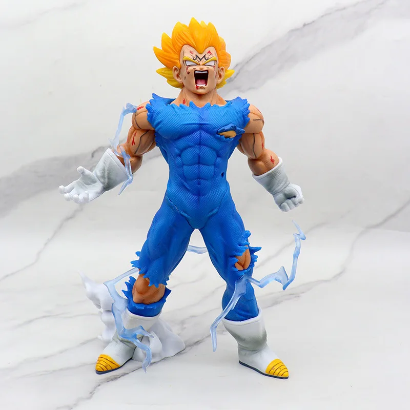 Dragon Ball Double Headed Super Saiyan Beijita Anime Figure Action Figures Box Collection Model Desktop Ornament Decoration