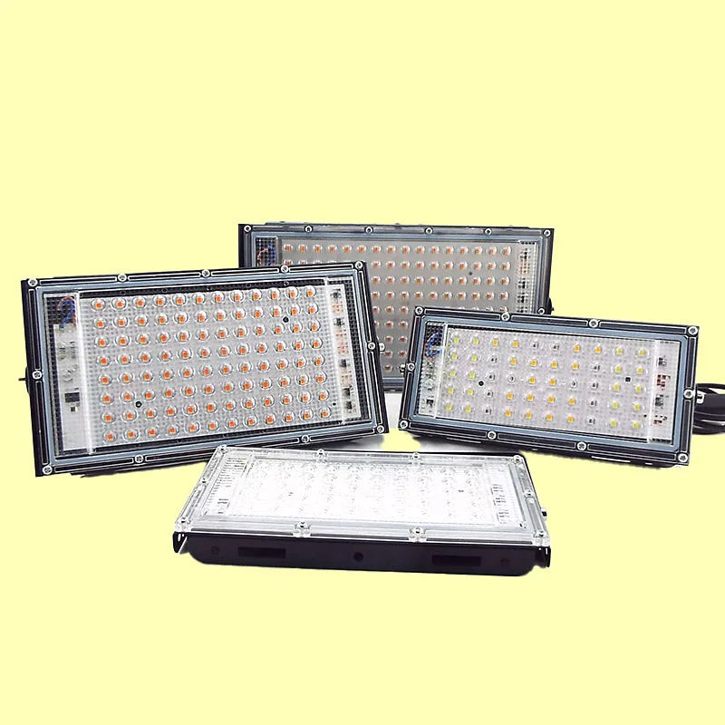Full Spectrum LED Grow Light With Stand AC 220V Phyto Lamp With On/Off Switch For Greenhouse Hydroponic Plant Growth Lighting