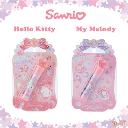 Sanrio Cartoon Hellokittys Melody Children's Lip Balm 4G Moisturizing Moisturizing Hydration Girls Baby Lipstick Anime Kids Toys