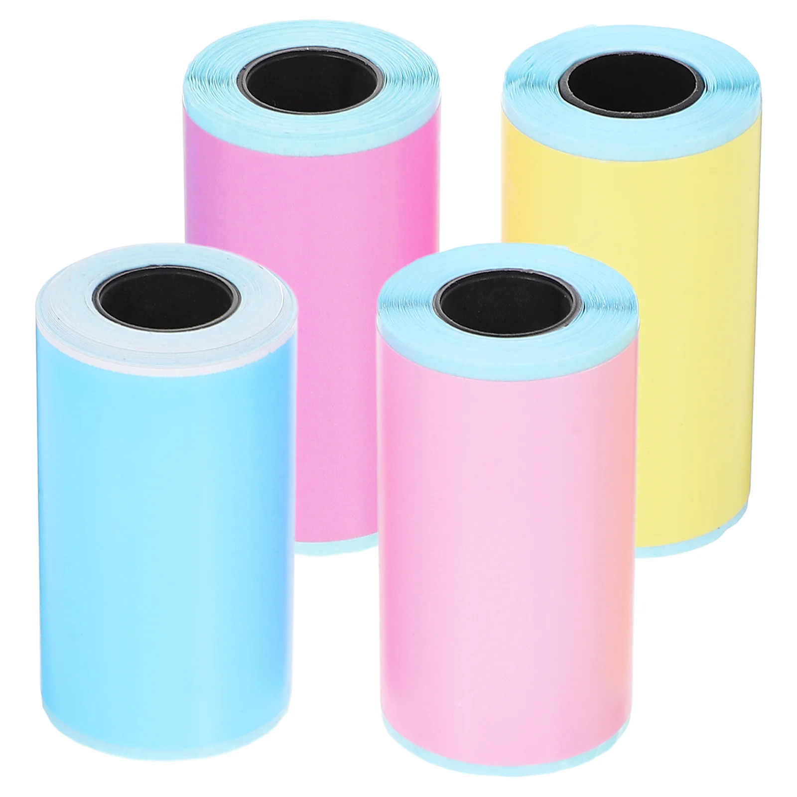 

4 Rolls Thermal Labels Self Adhesive Thermal Printer Stickers Mini Printer Label Tags Marking Sorting Organizing