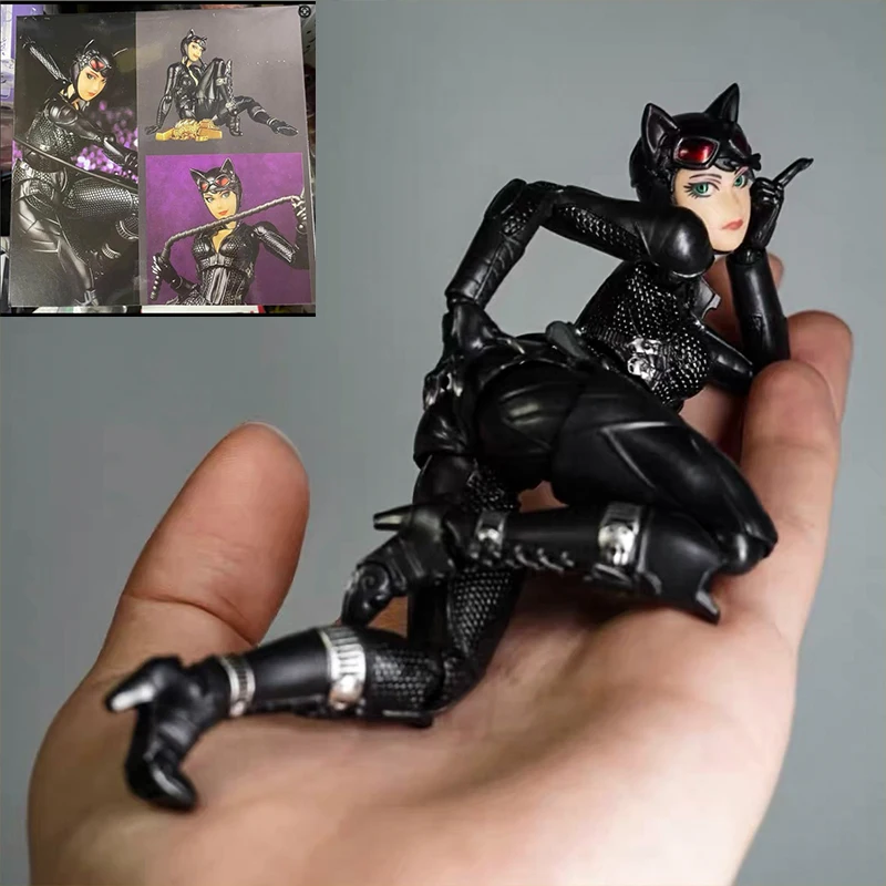 

Arkahm Factory MAX Factory Kaiyodo Revoltech Yamaguchi Catwoman Figuras Ko Модель Фигурка Аниме Кукла Индивидуальные Подарки Игрушки