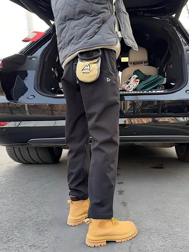 

Мужские повседневные брюки Bla Fce Lined Softshell с подкладкой, зимняя рабочая одежда, брюки под ботинки, с логотипом American Sle