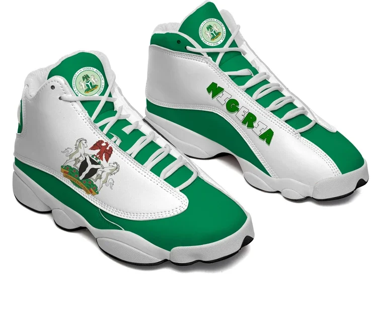 

Dropshipping Print On Demand Western Africa Cabo Verde Ghana Guinea Mali Sierra Leon Nigeria Flag Custom Sneaker