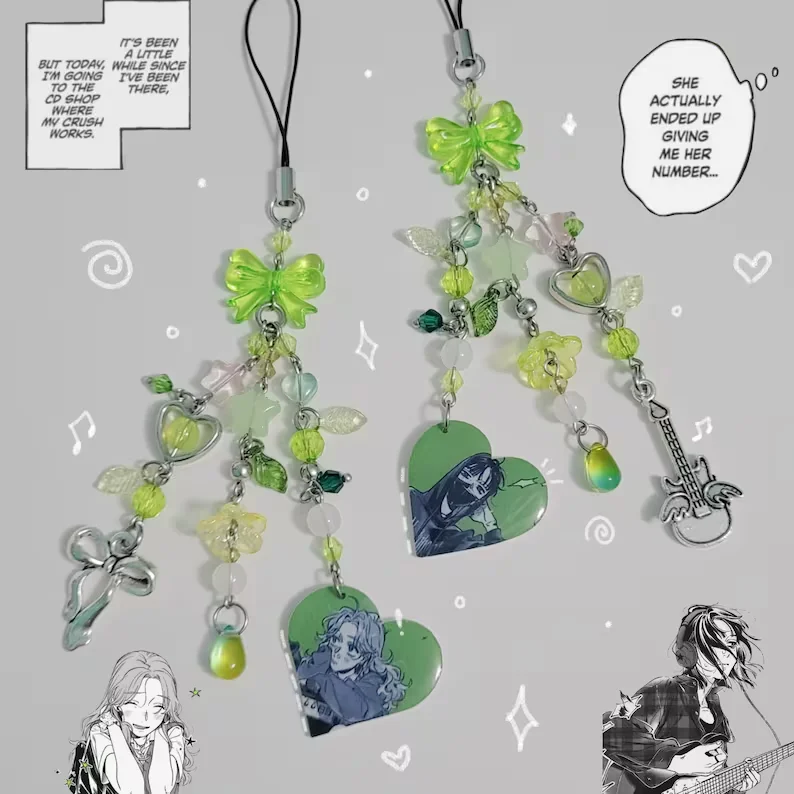 Aya & Mitsuki phone charm | The Guy She Was Interested in Wasn't a Guy At All