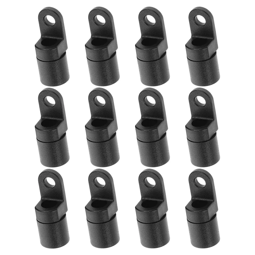 

12pcs Kayak Rope Buckle Boat Elastic Cord End Terminal Cruise Ship Bungee Ends Retainer Clip for Canoe Paddle Secure Stable