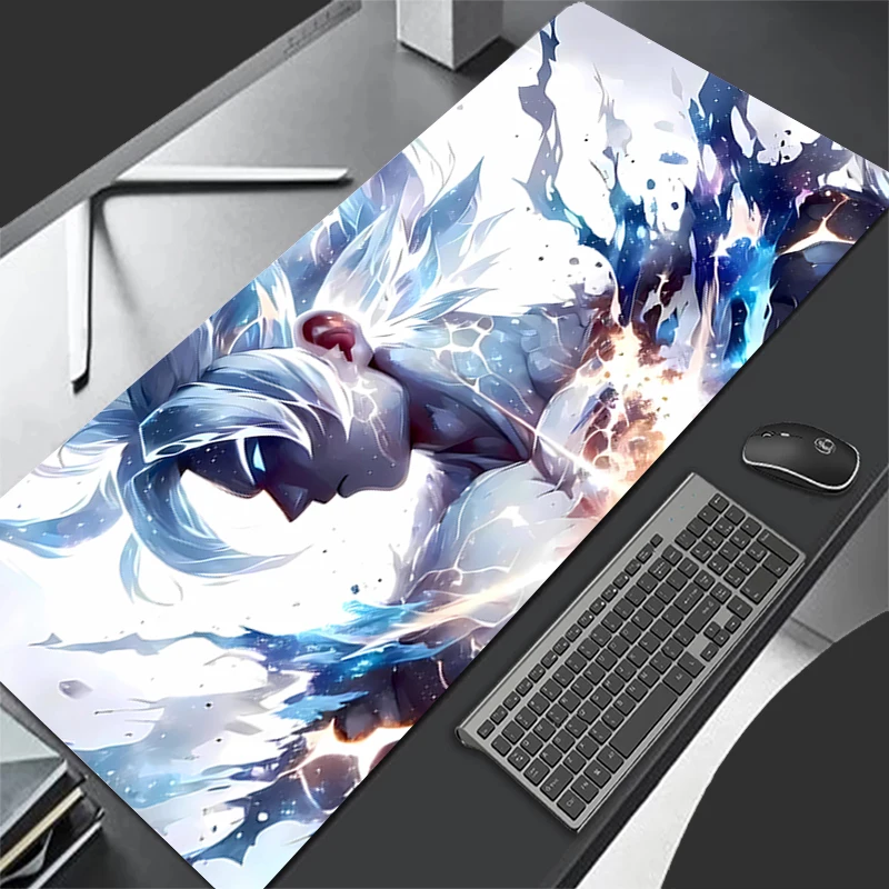 

Mouse pad dragon Ball Professional E-sports gamers speed pc Gaming Rubber keyboard notbook desk mat mousepad 800X300 for csgo
