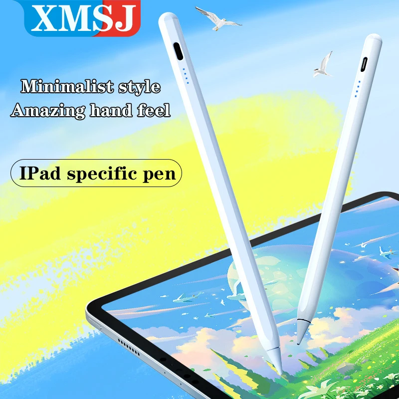 

Stylus Pen For Apple Pencil Slight Plam Rejection Touch Pen For iPad 2023 2022 2021 2020 2019 Air Pro Mini Specific Stylus Pen
