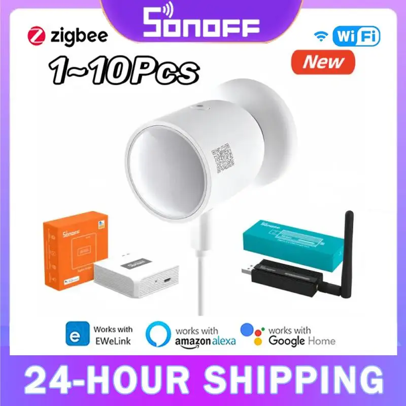 

SONOFF SNZB-06P Zigbee Human Presence Sensor Microwave Radar Presence Detection Light Sensing Works With Alexa For Smart Home