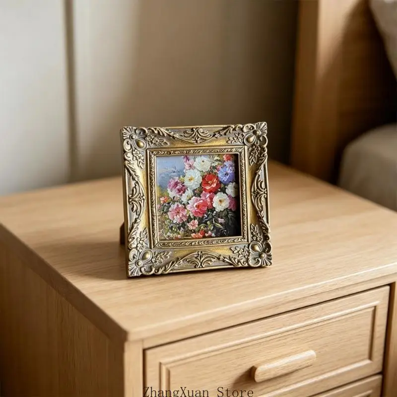 European Antique Gold Decors Photo Display Frame For Living Room Bedroom Decors 3XUF – Detail 7