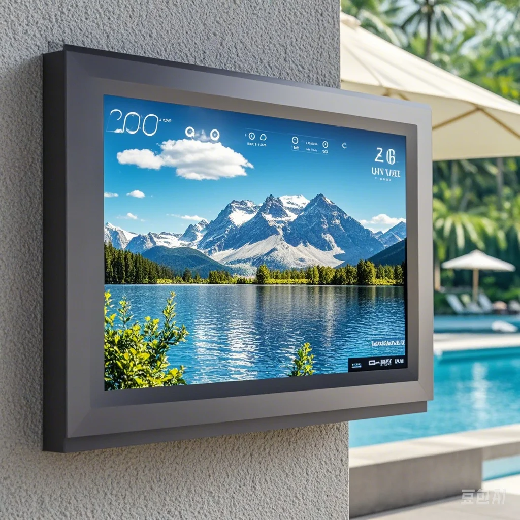 IP65 Waterproof Display 32 Inch 1080P IPS LCD Screen Wall Mounted Outdoor 3000Nit Dimming Digital Signage for Shop Pro