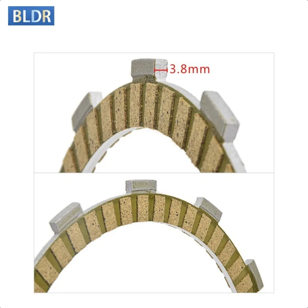 Motorcycle Clutch Friction Disc Plate Kit For Harley Davidson 1200 XLH883 XLH1100 XLH 1200 Sportster 1984-1990