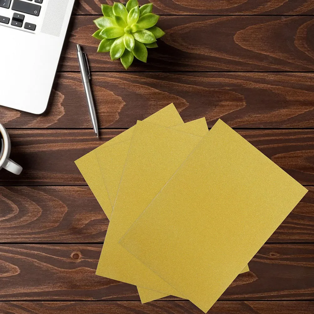 20 قطعة ورق البطاقات اللامع الذهب والفضة لامع لصنع بطاقات سكرابوكينغ مشاريع ذاتية الصنع لوازم الحرف الورقية للحرف اليدوية #5