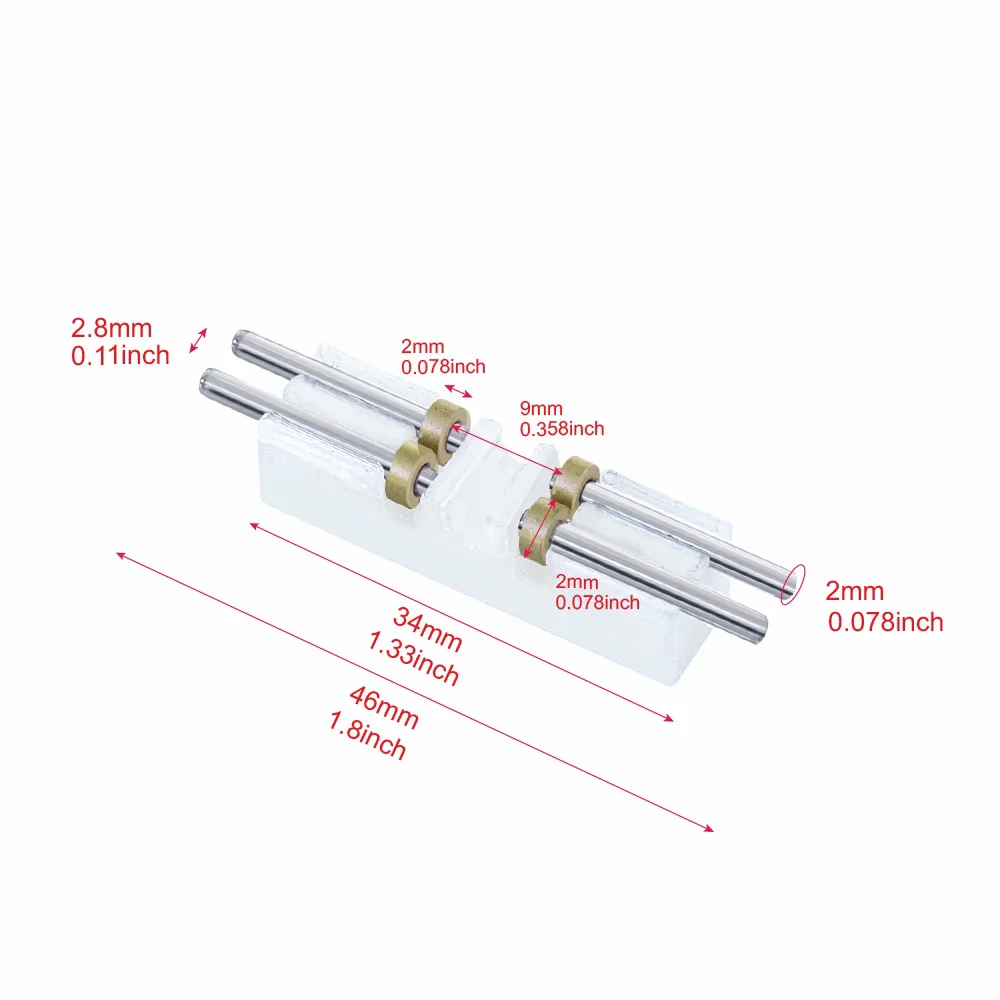 1/160 N Scale Train 50cm Track Model Accessories Train Treadmill Track Bearing Test Stand With 8 Rollers / Single Roller Module