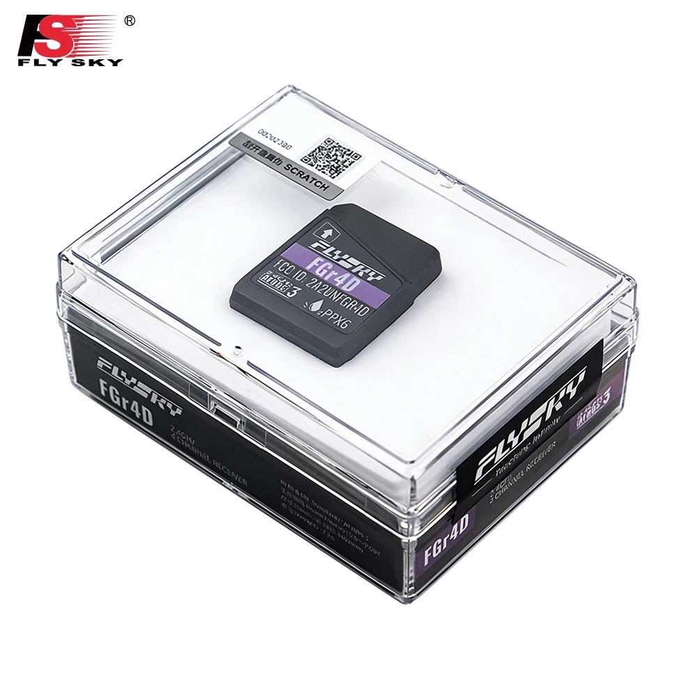 Flysky Fly Sky FGR4D 2.4G 4CH Two-way AFHDS3 Receiver