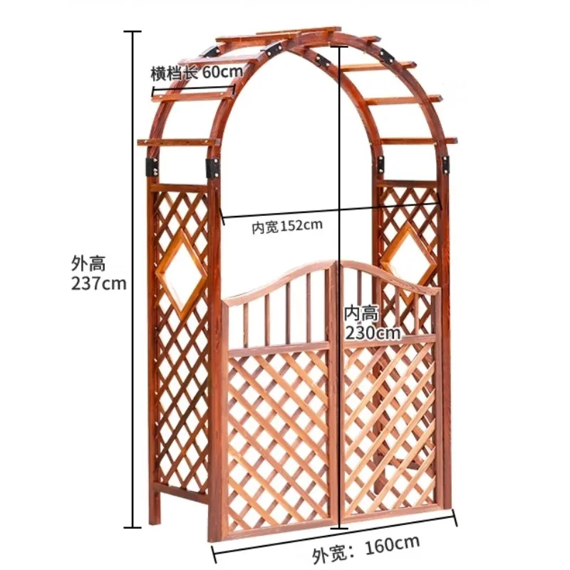 Recinzione in bambù paesaggistica Decorazione del giardino esterno