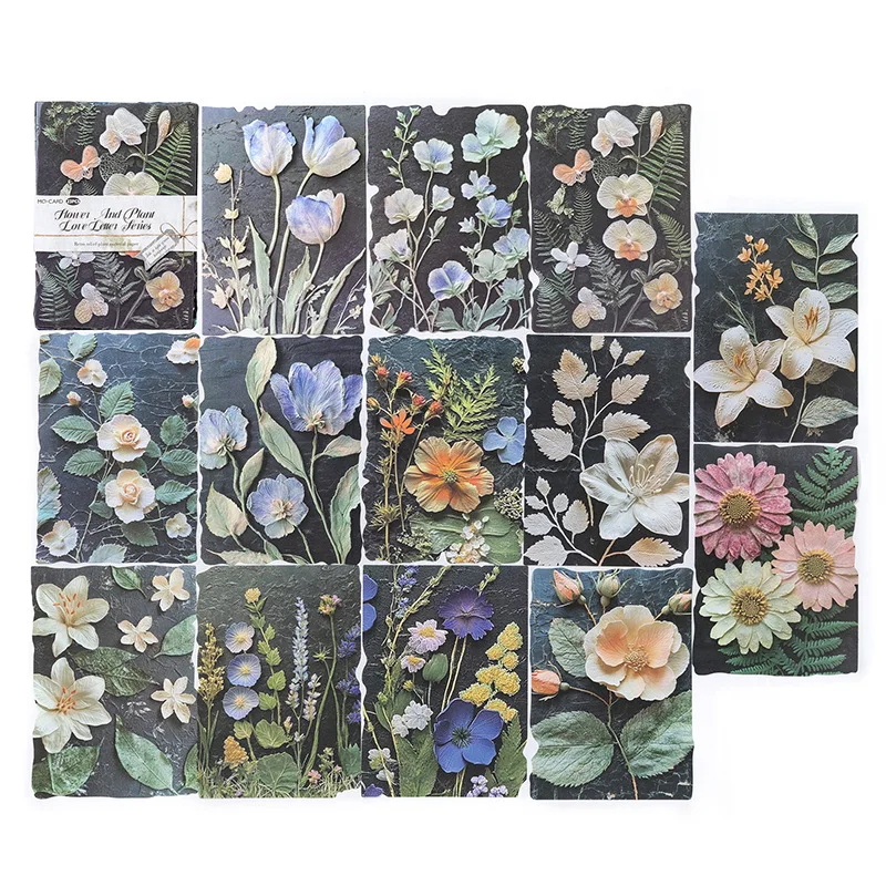 Set di carta decorativa per conto a mano in carta di carta in stile romantico in stile INS. Set di carta decorativa per conto a mano in materiale retrò