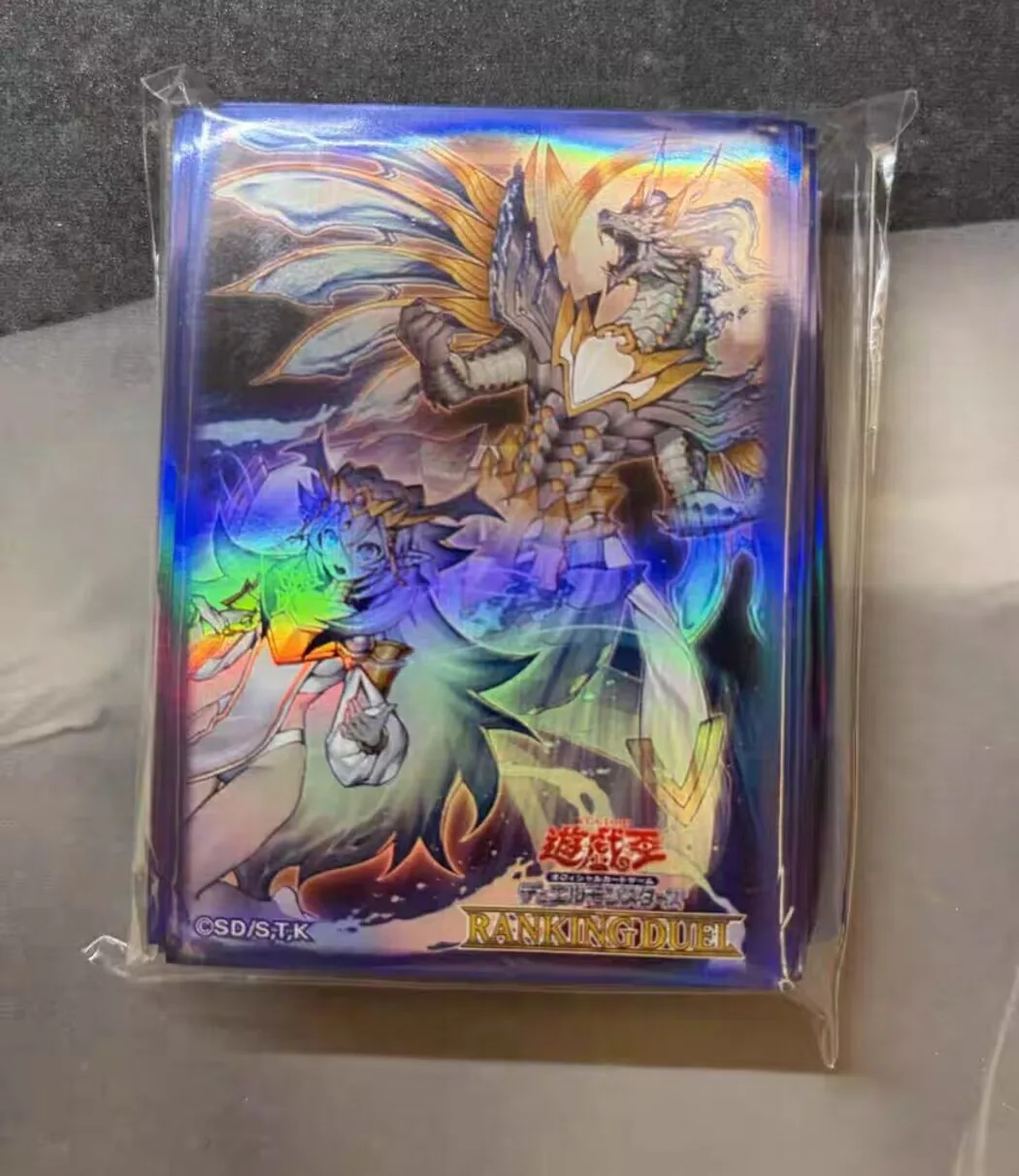 100Pcs Yugioh Ranking Duel Dominus Impulse Official Collection Sealed Card Protector Duelist Sleeves