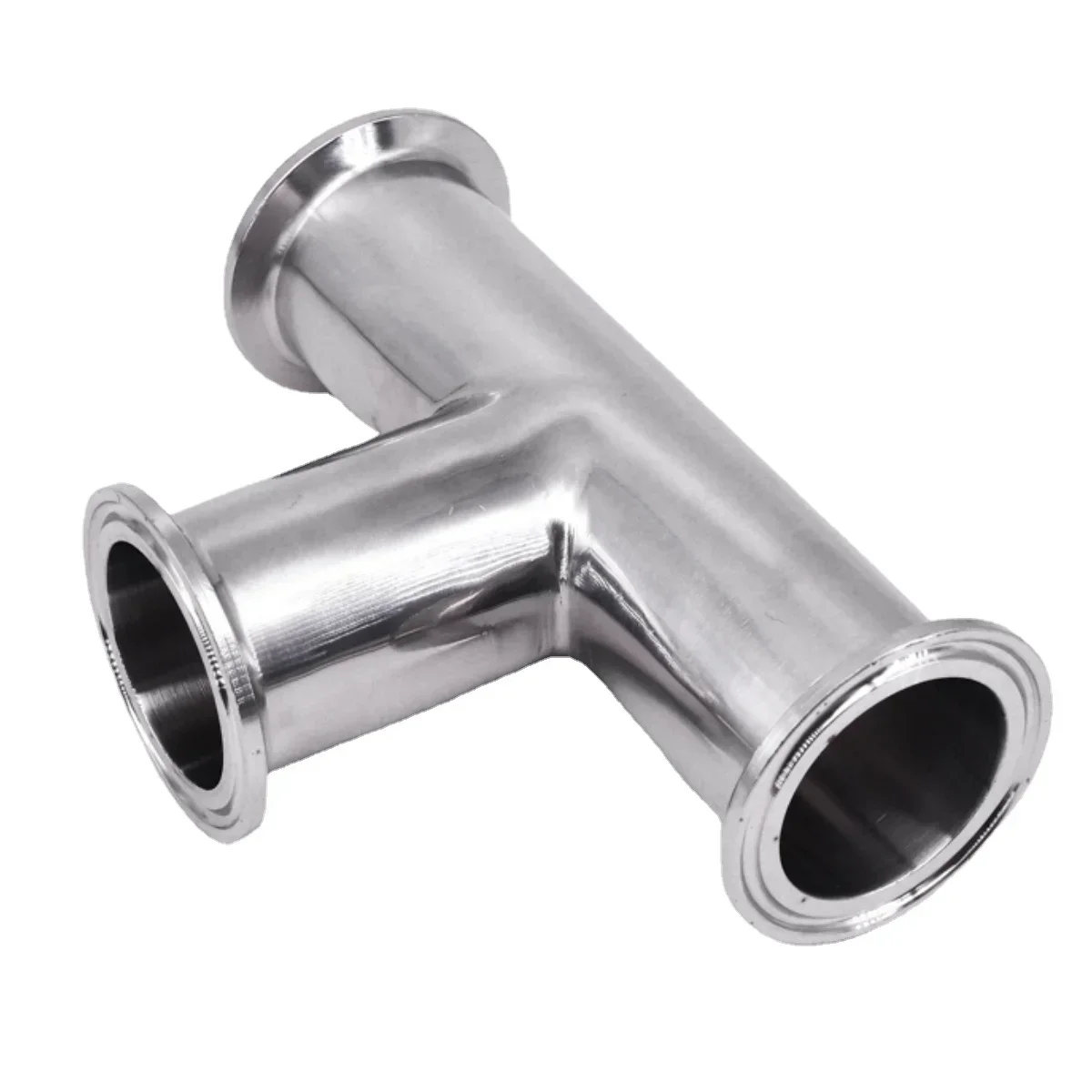 

12.7/19/25/32/38/45/51mm Pipe OD 0.5" 1.5" 2" Tri Clamp Tee 3 Way Connector Sanitary Pipe Fitting SUS304/316 Stainless Homebrew