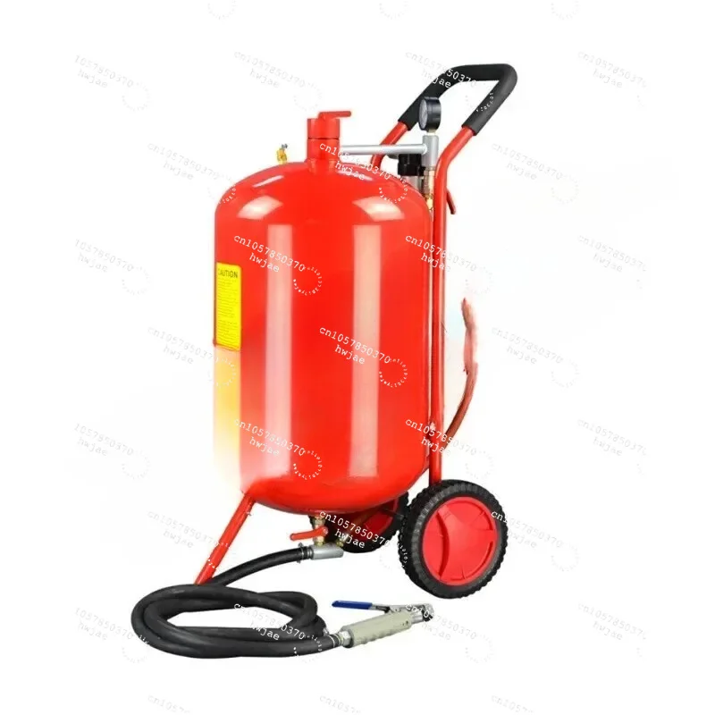 Sandblasting machine rust removal pneumatic sandblasting tank 20 gallon 10 metal refurbishment polishing