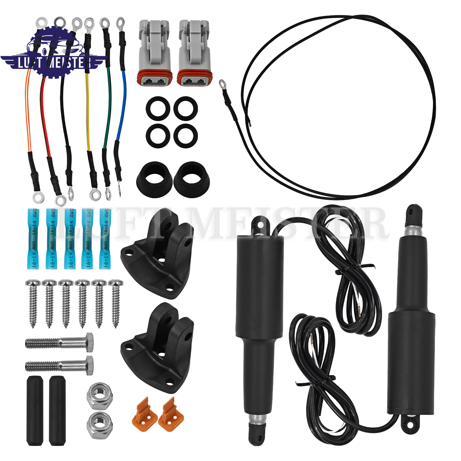 

Boat Electric Retrofit Kit Actuator for Bennett Trim Tabs for Marine 15064-001 Without location function