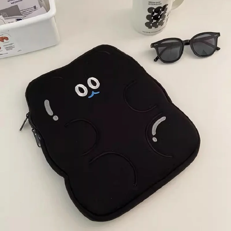 Cute Korean Version Tablet Bag For Ipad Pro11 Air6 10.5 10.9 Macbook Air13.3 13.6 Pro14 Dell Asus Huawei Samsung Laptop Sleeve