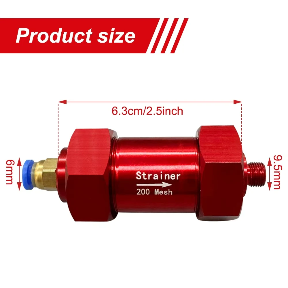 Alat Uji Injektor CRIN Flow Meter Pelindung Filter Halus Peralatan Perbaikan