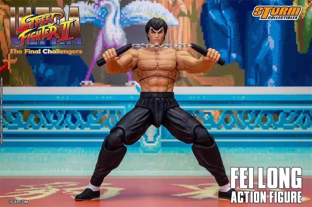 1/12th Storm Toys Asia Chinese Kung Fu Male FeiLong Full Set Moveable Action Figure Gift For Fans Collect