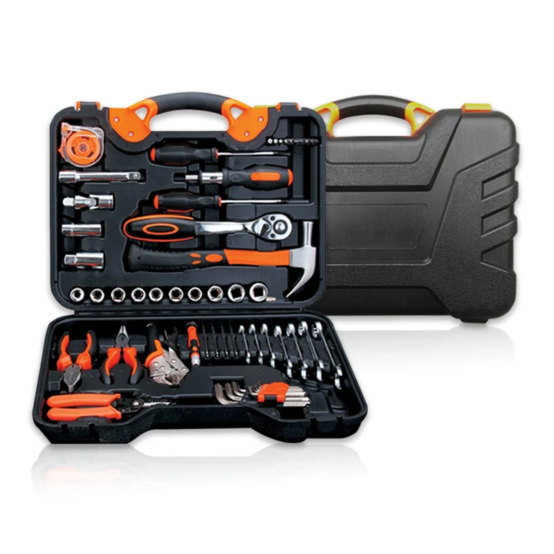 

Low MOQ 55pcs Home Use Repairing Kit Hand Tools Set Box