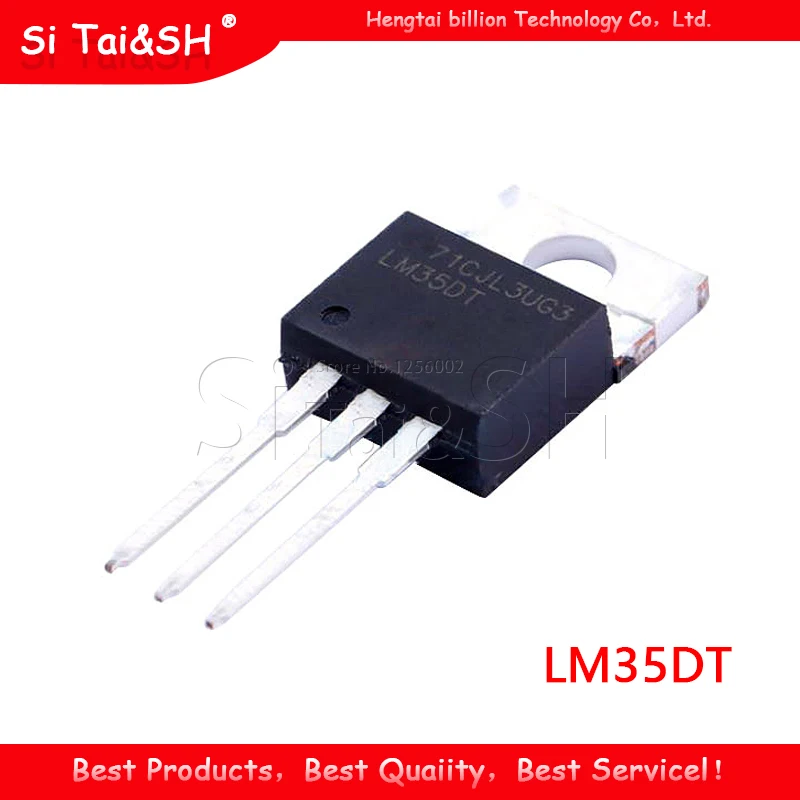 2pcs LM35DT TO220 LM35 TO-220 LM35D